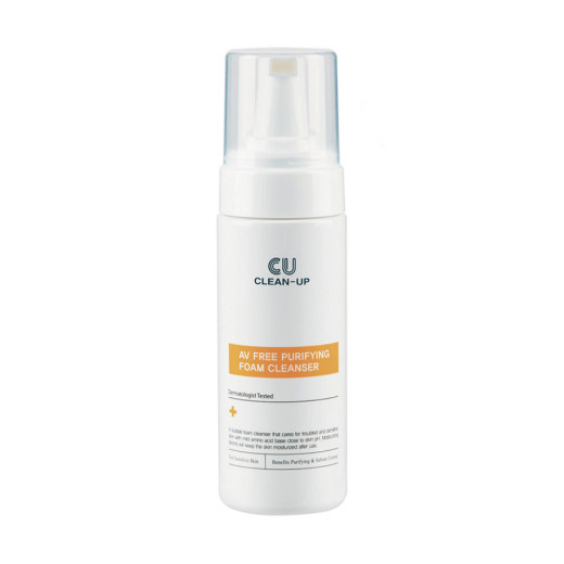 CUskin Clean-Up Av Free Purifying Foam Cleanser Очищуючий мус для проблемної шкіри 180ml