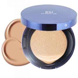 CUskin Clean-Up Skinfit Cushion SPF 50+ PA+++ Кушон зі змінним блоком Тон23