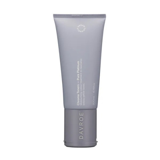 Davroe Chroma Colour Treatment Pure Platinum Toner Тонирующая маска для волос 200ml
