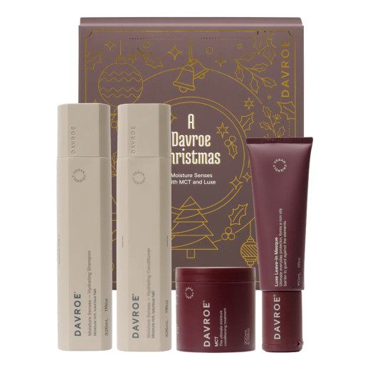 Davroe Christmas Moisture Senses witfh MCT and Luxe Різдвяний набір