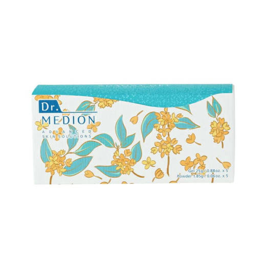 Dr. Medion SpaOxy Gel Mask Osmanthus Limited Edition Набор гель-масок с CO2 для сияния кожи