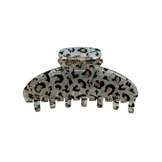 EMI JAY Big Effing Clip in Snow Leopard