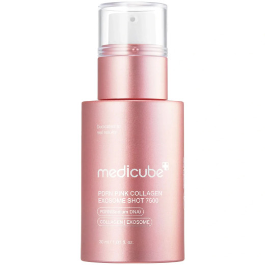 Medicube PDRN Pink Collagen Exosome Shot 7500 Регенеруюча сироватка 30ml