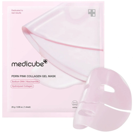 Medicube PDRN Pink Collagen Gel Mask Гідрогелева маска з PDRN та колагеном 27ml