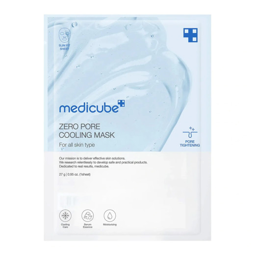 Medicube Zero Pore Cooling Mask Охлаждающая маска для сужения пор и регулирования жирности кожи 27ml