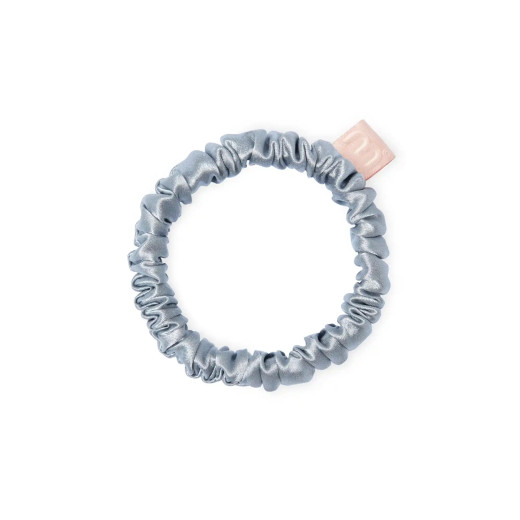 MON MOU Тонкая резинка из натурального шелка Серо-голубой (GRAY BLUE)