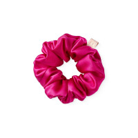 MON MOU Объемная резинка из натурального шелка Ягодный