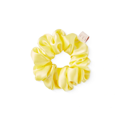 MON MOU Объемная резинка из натурального шелка Желтый