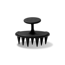 MON MOU Силиконовая щеточка для очищения кожи головы SSBrush Черный