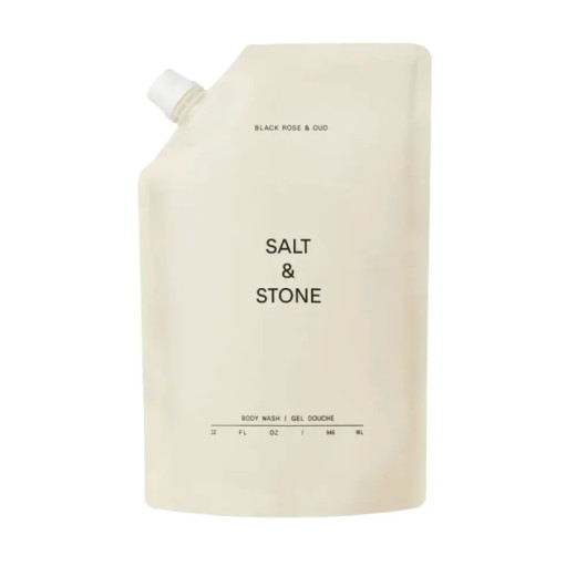 SALT & STONE Body Wash Refill - Black Rose & Oud Антиоксидантный гель для душа с ароматом черной розы и уда (рефил) 946ml