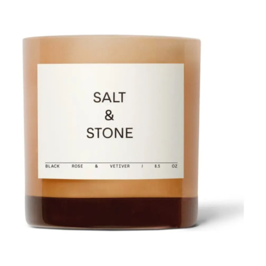 SALT & STONE Candle Black Rose & Vetiver Соєва свічка з ароматом чорної рози та ветиверу
