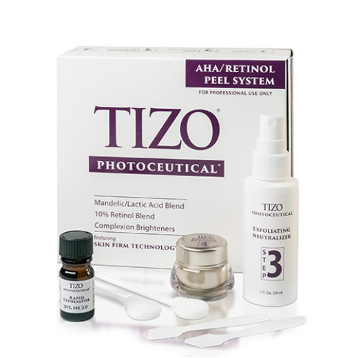TIZO НАБОР ДЛЯ ПРОФЕССИОНАЛЬНОГО ПИЛИНГА PHOTOCEUTICAL AHA/RETINOL PEEL