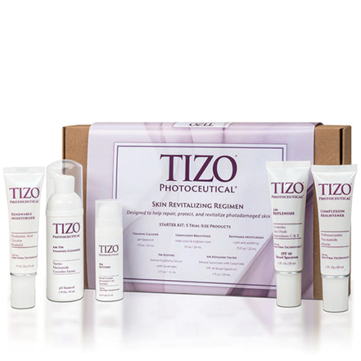 TIZO НАБОР-ЗНАКОМСТВО ДЛЯ ВОССТАНОВЛЕНИЯ КОЖИ SKIN REVITALIZING TRIAL SIZE REGIMEN