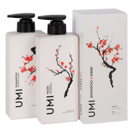 UMI Набор для восстановления волос Увлажняющий шампунь и маска UMI