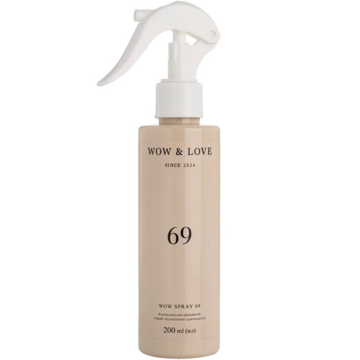 Wow & Love 69 Wow Spray Відновлюючий незмивний спрей-термозахист для волосся 200ml