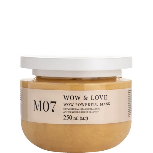 Wow & Love M07 Wow Powerful Mask Потужна відновлююча маска для пошкодженого волосся 250ml
