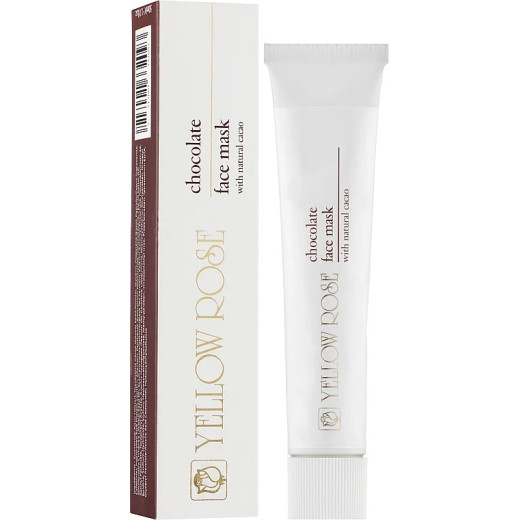 Yellow Rose Chocolate Face Mask Энергетическая шоколадная маска 50ml