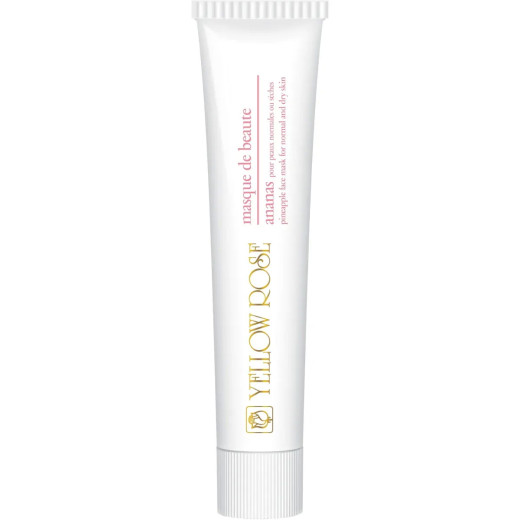 Yellow Rose Masque De Beaute Ananas Увлажняющая питательная маска с ананасом для нормальной и сухой кожи 50ml