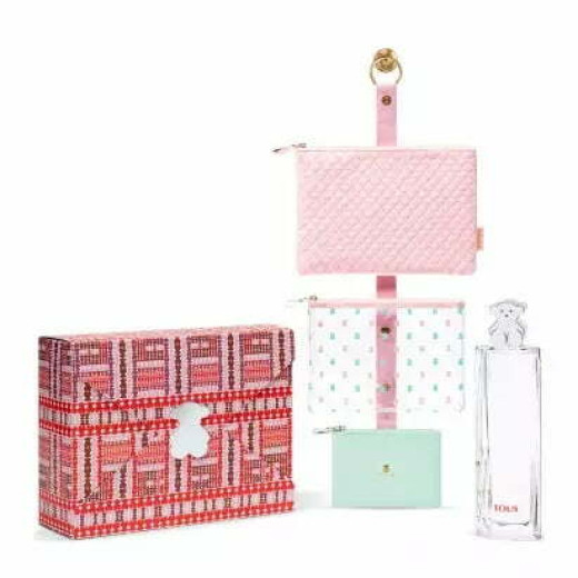 TOUS ПОДАРУНКОВИЙ НАБІР TOUS TOUS EAU DE TOILETTE SET 90ml + 3 косметички