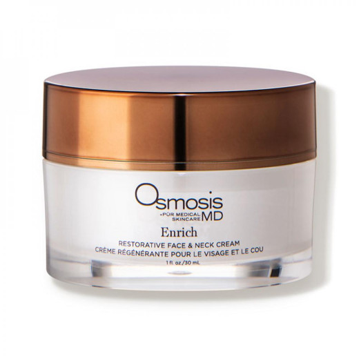 OSMOSIS ЖИВИЛЬНИЙ КРЕМ ДЛЯ ОБЛИЧЧЯ ТА ШИЇ ENRICH - SMOOTHING FACE & NECK CREAM 30ML